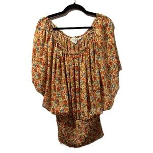 Young threads floral blouse